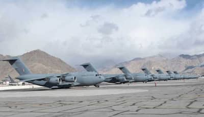 With a fleet of 16 transport planes, IAF airlifts record 463 tonnes of load in a single wave