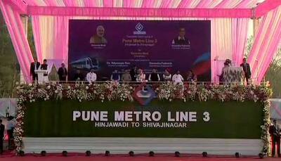 PM Modi lays stones for Thane Metro, mass housing project