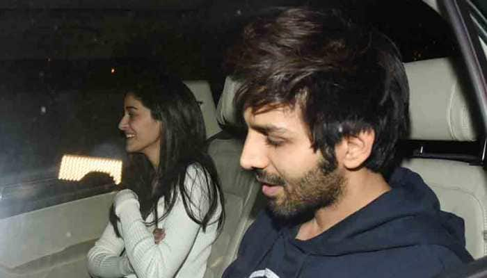 Kartik Aaryan, Ananya Panday bond big time after dinner date — Check out their photos