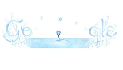 Google celebrates Winter Solstice 2018, the accompanying full moon and meteor shower with a doodle