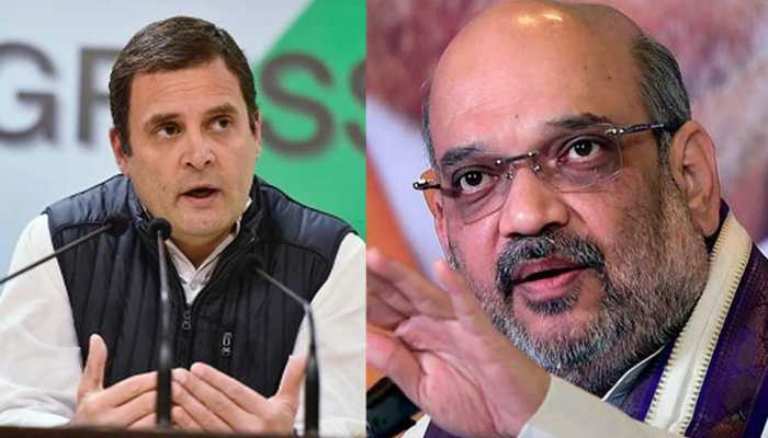 Rahul Gandhi doing fear-mongering, playing with national security: Amit Shah on snooping row