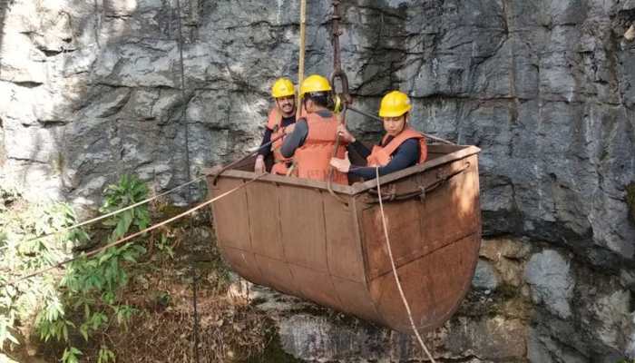 Water recedes in flooded Meghalaya mine, CM says time running out to rescue trapped miners 