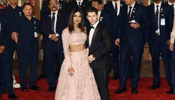 After hosting a star-studded reception, Priyanka Chopra, Nick Jonas leave for New York?