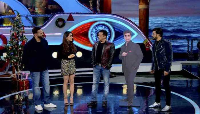 Bigg Boss 12 Weekend Ka Vaar written updates: Simmba gang Ranveer Singh, Sara Ali Khan meet Salman Khan, contestants