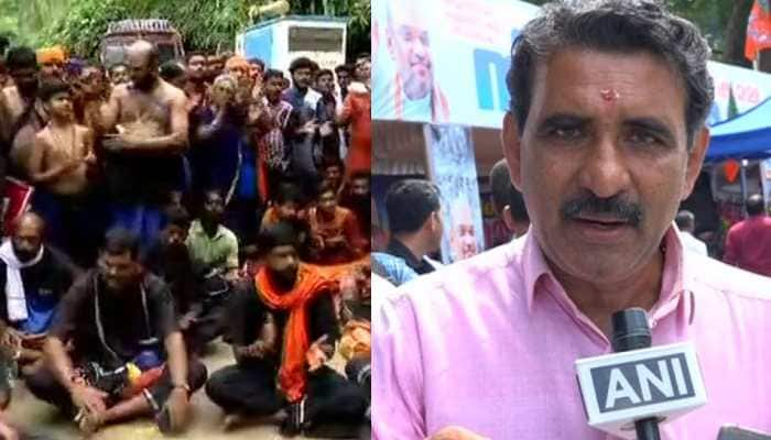 Kerala CM connived with atheist, Maoists to destroy Sabarimala: BJP