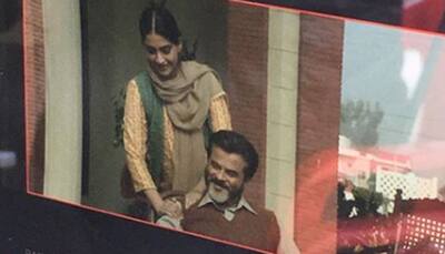 Sonam Kapoor wishes Anil Kapoor on birthday with a BTS picture from 'Ek Ladki....'