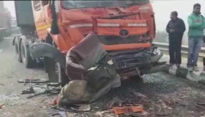 Seven dead after 50 vehicles collide due to fog on Rohtak-Rewari highway