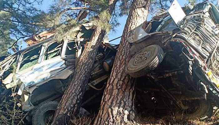 When a tree saved lives of several ITBP men who met with a bus accident in Jammu and Kashmir&#039;s Ramban