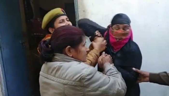 Woman, allegedly gang-raped by three men, tries to immolate self at Meerut SSP office