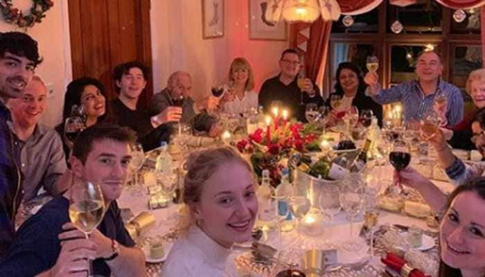 Priyanka Chopra celebrates Christmas with husband Nick Jonas&#039; family, shares endearing picture