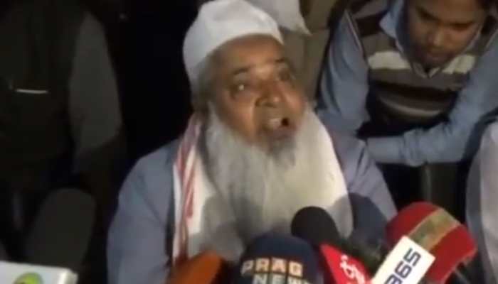 I will break your head: AIUDF&#039;s Badruddin Ajmal caught on cam threatening journalist 