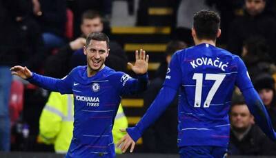 Eden Hazard's brace gives Chelsea 2-1 EPL win over Watford 