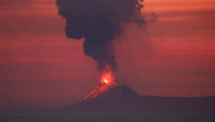 Indonesia reroutes all flights around erupting Anak Krakatau volcano