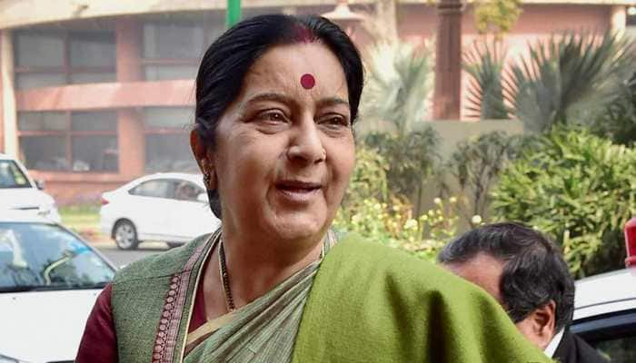 Uproar over Norway PM&#039;s visit to J&amp;K reaches Parliament, Sushma Swaraj replies