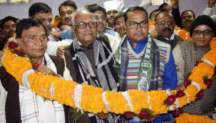 RLSP vice president Bhagwan Singh Kushwaha, supporters join JD(U)