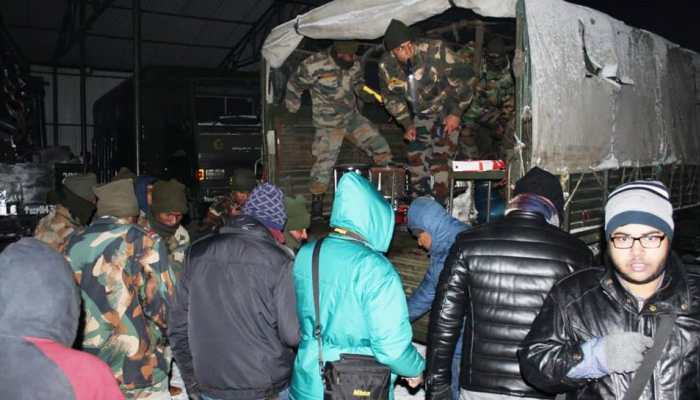 Indian Army rescues 2,500 people stuck due to heavy snowfall near Nathula in Sikkim