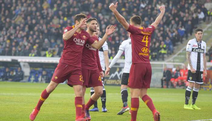 AS Roma beat Parma 2-0 in Serie A clash