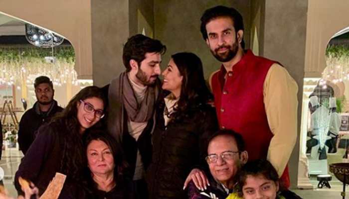 Sushmita Sen adds beau Rohman Shawl to her &#039;Portrait of an ever growing family&#039;