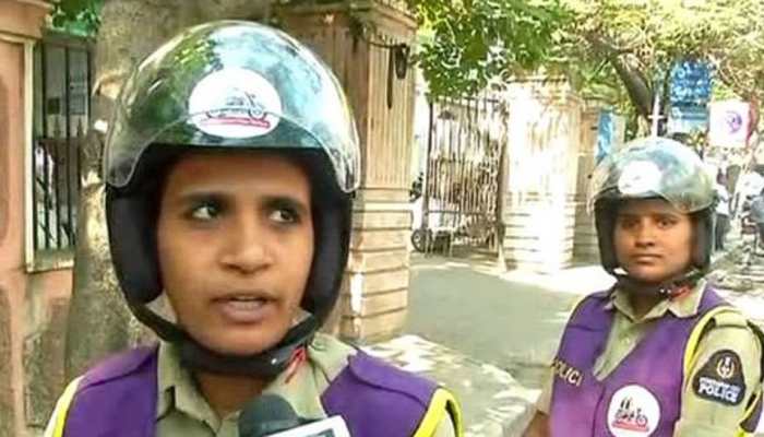 Women on wheels: Female cops to now patrol the streets in Hyderabad Women on wheels: Female cops to now patrol the streets in Hyderabad