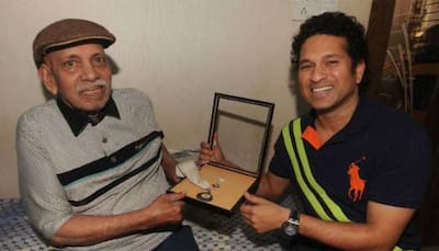 I learnt my ABCD of cricket under Ramakant Achrekar sir's presence: Sachin Tendulkar after coach's demise