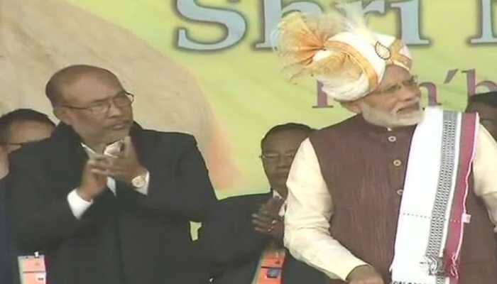 PM Narendra Modi inaugurates 8 projects, lays foundation stones for 4 others in Manipur