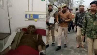 UP cop, who shouted 'thain, thain' to scare criminals, injured in firing by miscreants in Sambhal