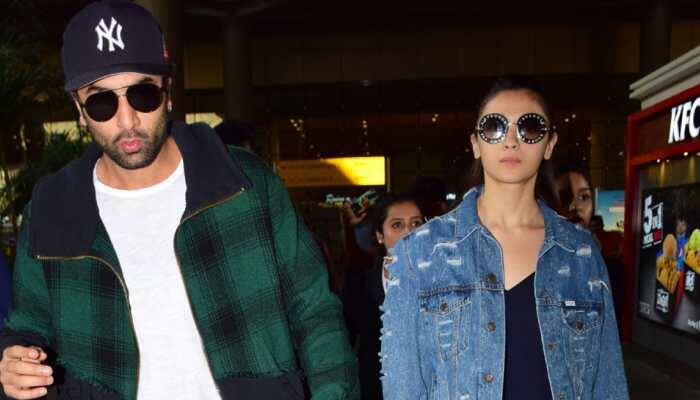Ranbir Kapoor-Alia Bhatt return from NYC, paps go crazy clicking them at airport –See pics 