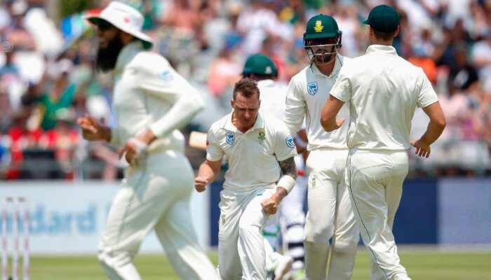 Pakistan lose wickets in bid to fight back versus South Africa