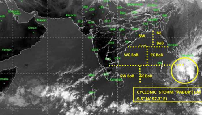 Cyclone Pabuk: IMD issues Orange alert for Andaman Islands