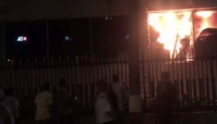 Fire breaks out in Mumbai's Crawford market area, rescue ops underway