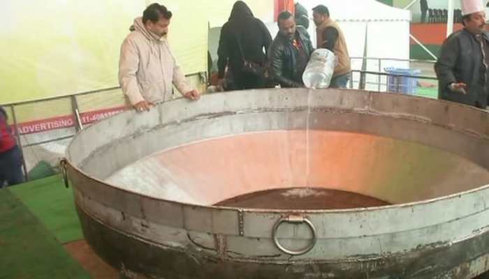 5000 kg 'khichdi' with rice, lentils from Dalit households being cooked for mega BJP rally in Delhi