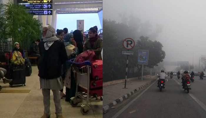 Dense fog engulfs Delhi, several trains running late, all capital-bound flights delayed