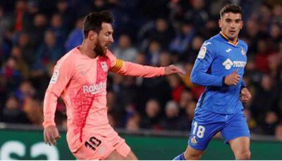 Lionel Messi on target again as Barcelona stretch La Liga lead