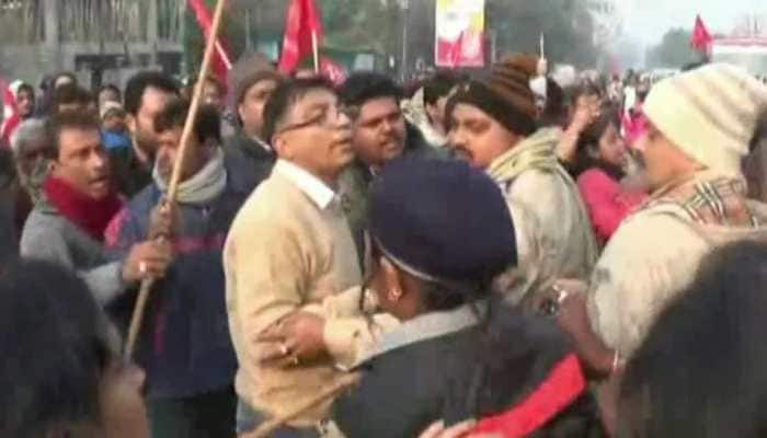 Bharat Bandh: Clashes broke out between TMC and CPM workers in Asansol