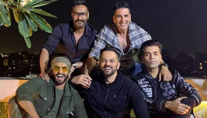 Akshay Kumar, Ajay Devgn, Ranveer Singh party hard with Rohit Shetty, Karan Johar at &#039;Simmba&#039; success bash—See pic