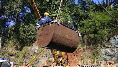 Meghalaya miners rescue ops latest update, Day 27: Navy's machine to measure visibility at mine's bottom gets stuck