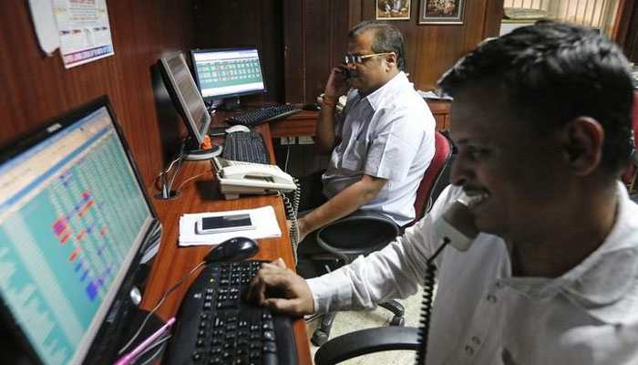Sensex jumps over 130 points, Nifty regains 10,800 Sensex jumps over 130 points, Nifty regains 10,800