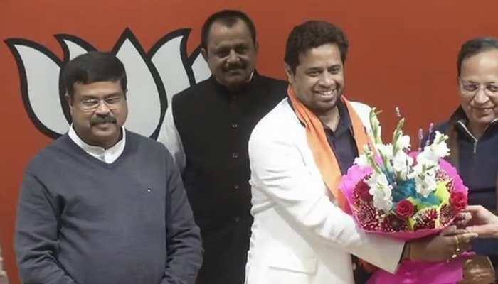 TMC MP Saumitra Khan joins BJP ahead of Lok Sabha polls