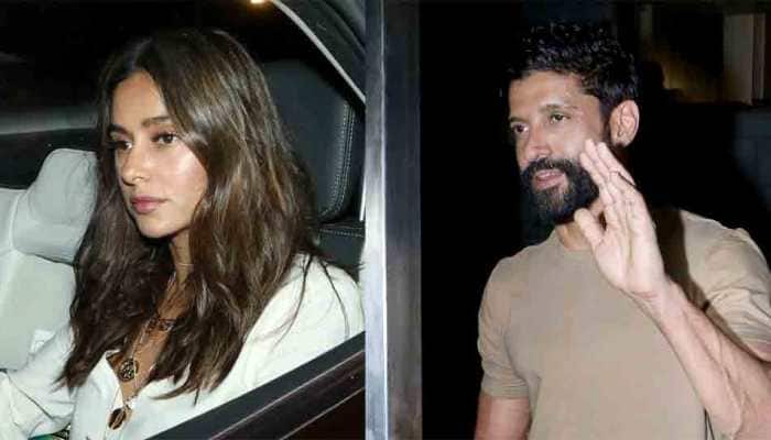 Farhan Akhtar attends his birthday bash with rumoured girlfriend Shibani Dandekar — See pics