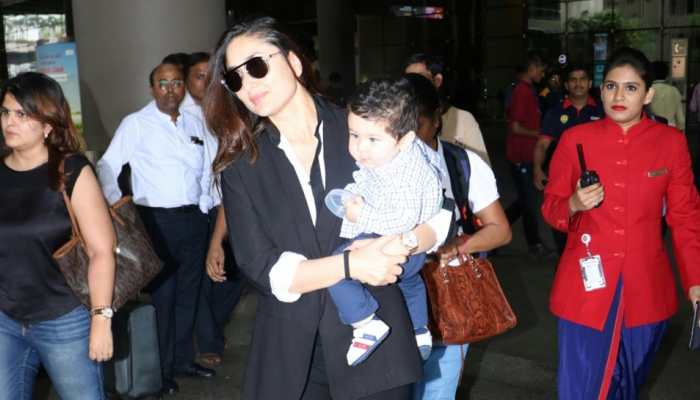 This picture of Kareena with son Taimur from the streets of Paris is breaking the internet