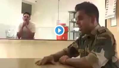 This video of BSF jawan singing 'Sandese Aate Hai' from 'Border' will give you goosebumps—Watch