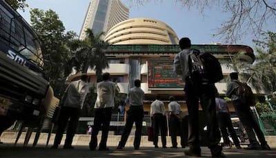 Sensex falls nearly 100 points, Nifty slips below 10,800