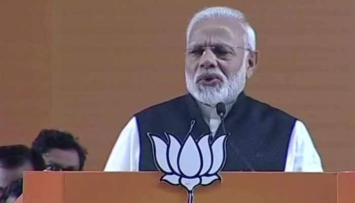 BJP Council meet live: Congress obstructing Ayodhya case, says PM