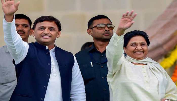 SP-BSP tie-up in UP first major blow to Congress' vision of 'grand alliance': Shiv Sena SP-BSP tie-up in UP first major blow to Congress' vision of 'grand alliance': Shiv Sena