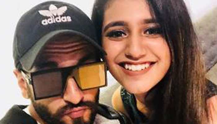 When 'wink queen' Priya Prakash Varrier met 'king of quirks' Ranveer Singh-See pic When 'wink queen' Priya Prakash Varrier met 'king of quirks' Ranveer Singh-See pic