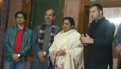 SP-BSP alliance will win all seats in UP: Tejashwi Yadav after meeting Mayawati