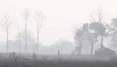 Misty Monday morning in Delhi