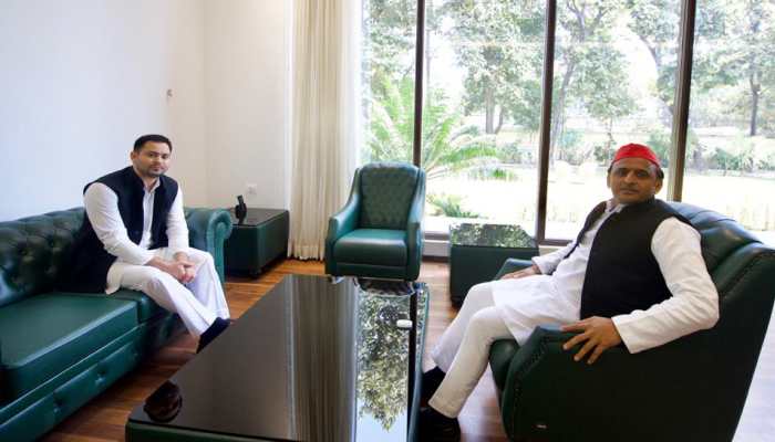Tejashwi Yadav meets Akhilesh Yadav, claims 'BJP will be decimated in Uttar Pradesh and Bihar'