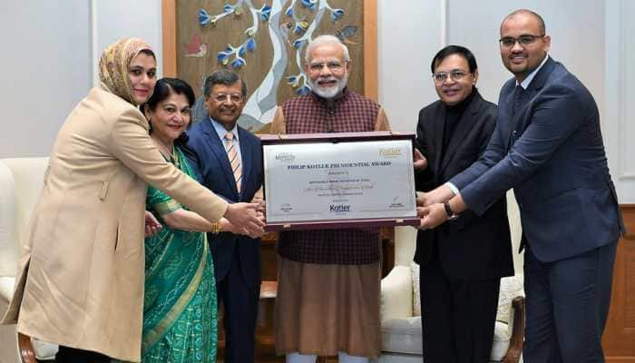 PM Narendra Modi receives first-ever Philip Kotler Presidential award