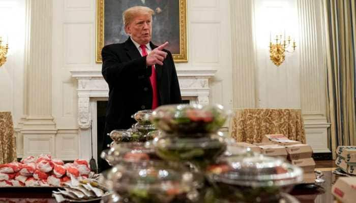 Trump hosted fast-food dinner for college football team